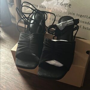 Elegant Black Women's Sandals